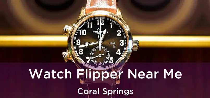 Watch Flipper Near Me Coral Springs